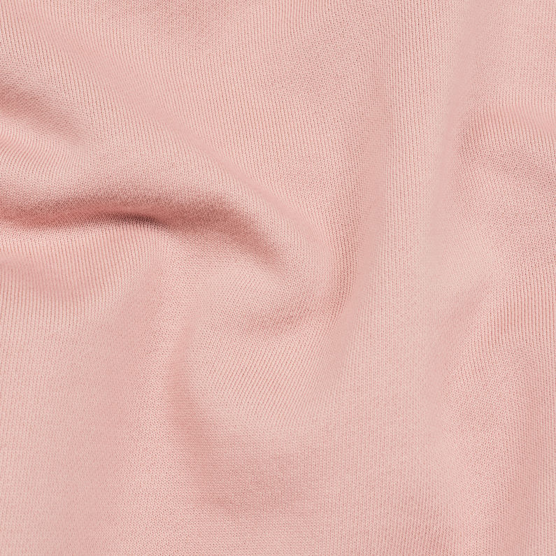 G-Star RAW® Earth Loose Round Neck Sweater Pink fabric shot
