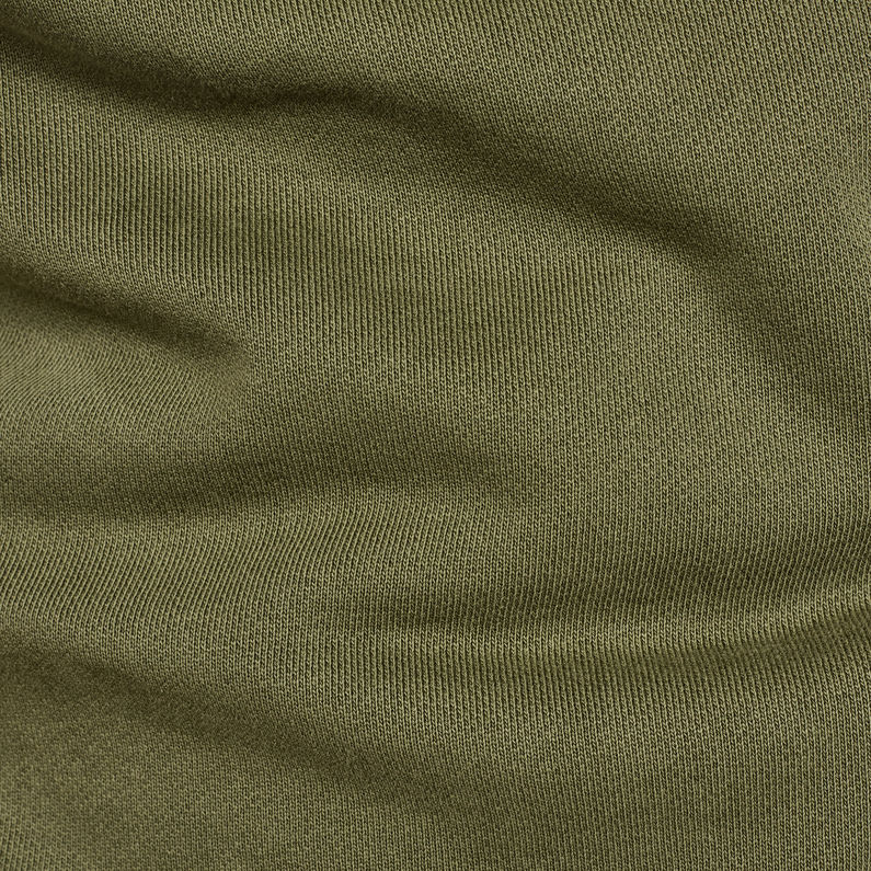 G-Star RAW® Graphic 18 Core Sweater Green fabric shot