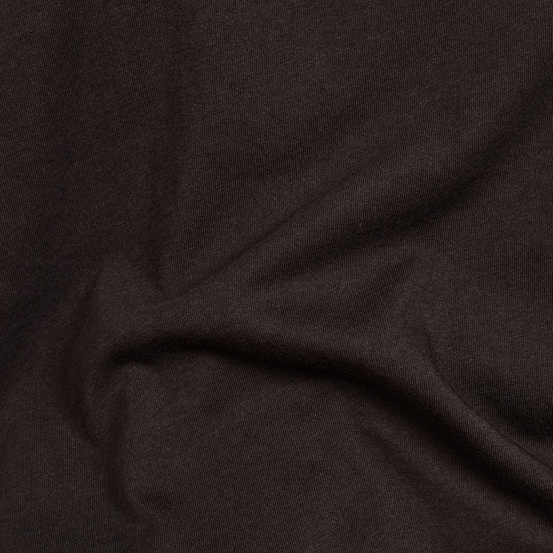 G-Star RAW® Graphic 20 Slim T-shirt Noir fabric shot