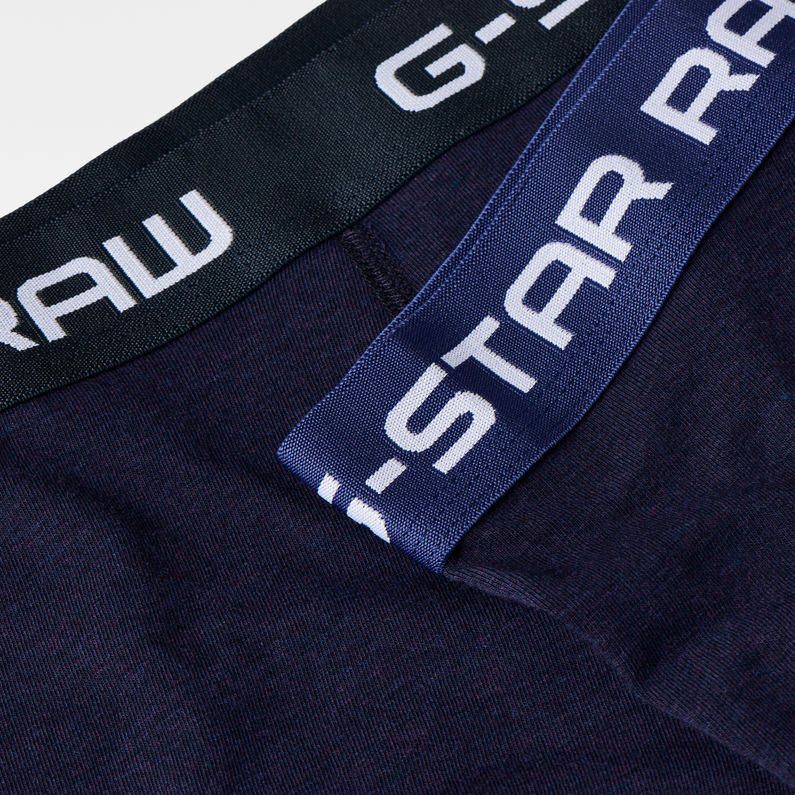 G-Star RAW® Classic Trunk 2-Pack Purple detail shot