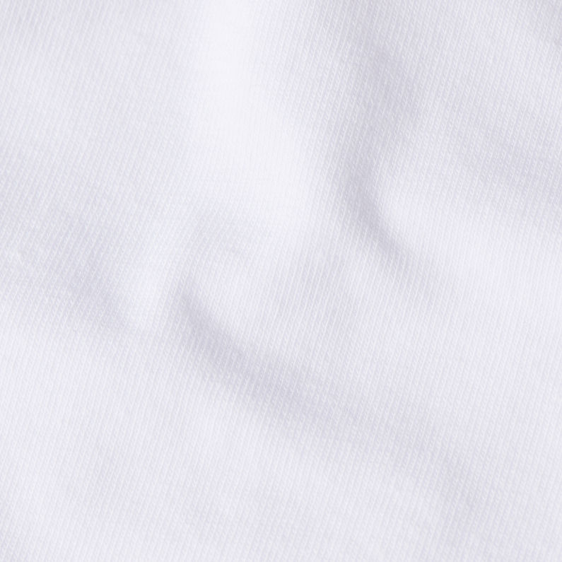 G-Star RAW® Classic Trunk 2-Pack White fabric shot