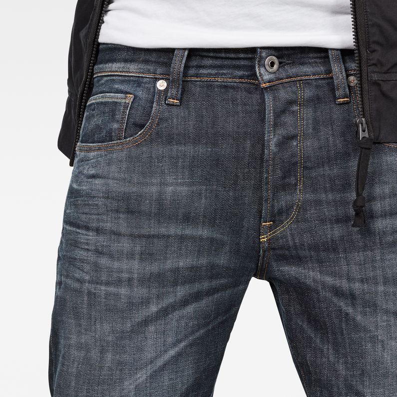 G-STAR® 3301 Regular Straight Jeans Dunkelblau