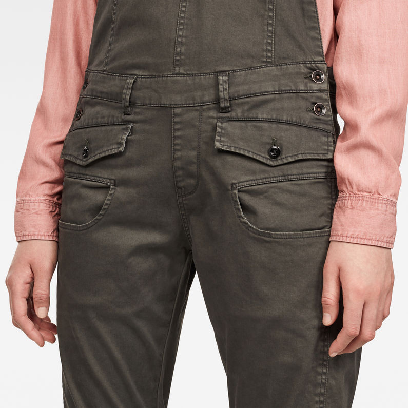 G-STAR® Army Radar Skinny Overall Grau detail shot