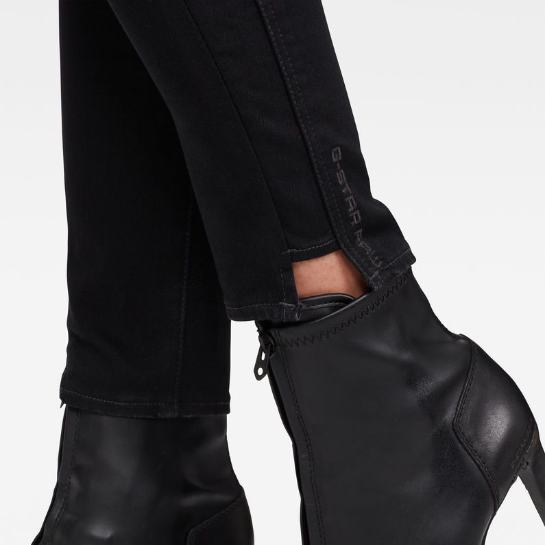 G-STAR® High Jegging Ankle Jeans Black detail shot