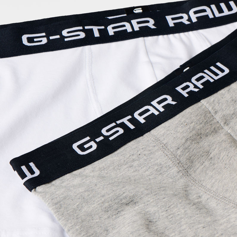 G-Star RAW® Classic Trunk 2-Pack Gris detail shot