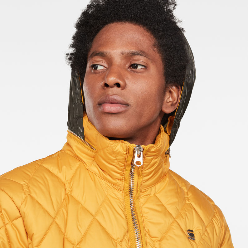 G-STAR® Meefic Overshirt Yellow detail shot