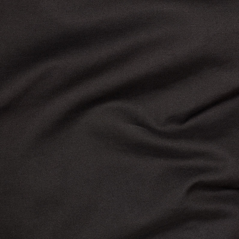 G-Star RAW® Scutar Utility Padded Trenchcoat Schwarz fabric shot
