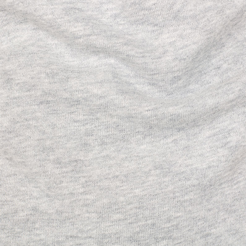 G-Star RAW® Sweat Fisure Slim Gris fabric shot