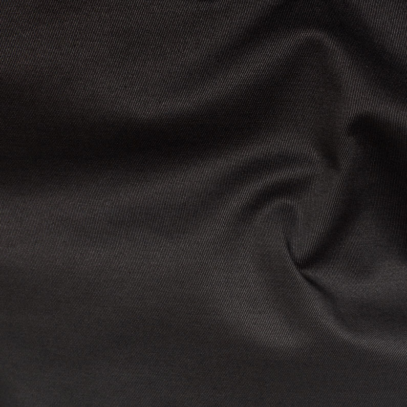 G-STAR® Minor Hunting Padded Slim Trenchcoat Zwart fabric shot