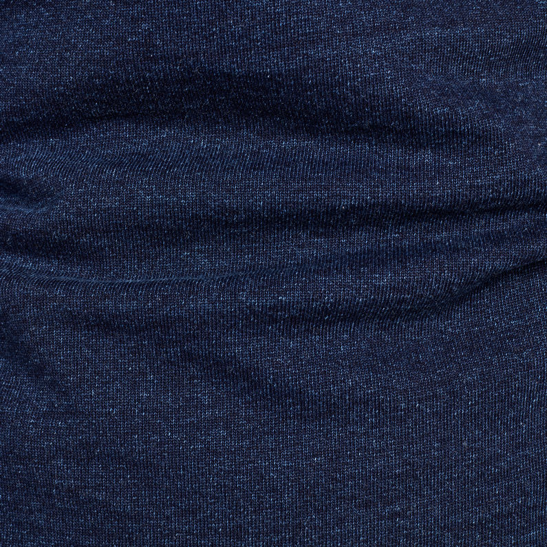 G-Star RAW® Sweat Bleu foncé fabric shot