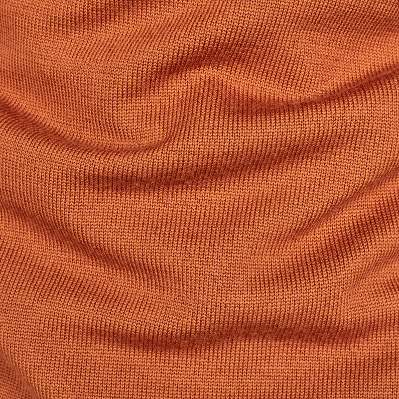 G-STAR® Core Strickpullover Braun fabric shot