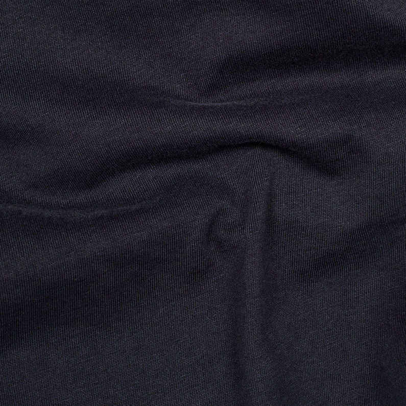 G-Star RAW® Camiseta Rijks Graphic Azul oscuro fabric shot
