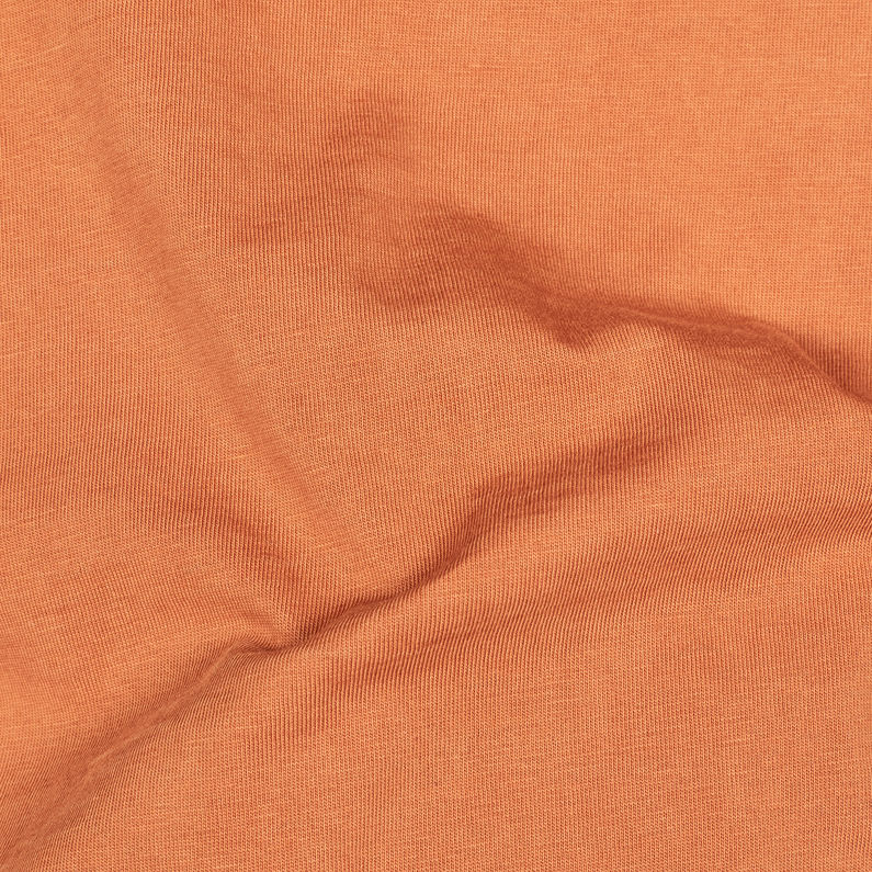 G-Star RAW® Muon T-Shirt Brown fabric shot