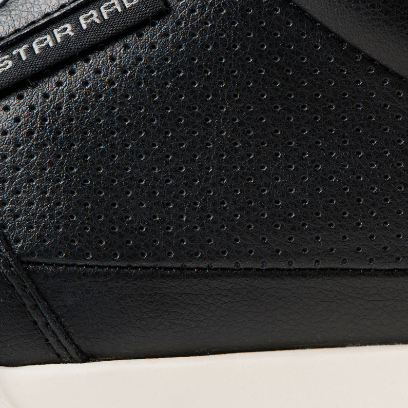 G-Star RAW® Rackam Core Low Sneakers Black fabric shot
