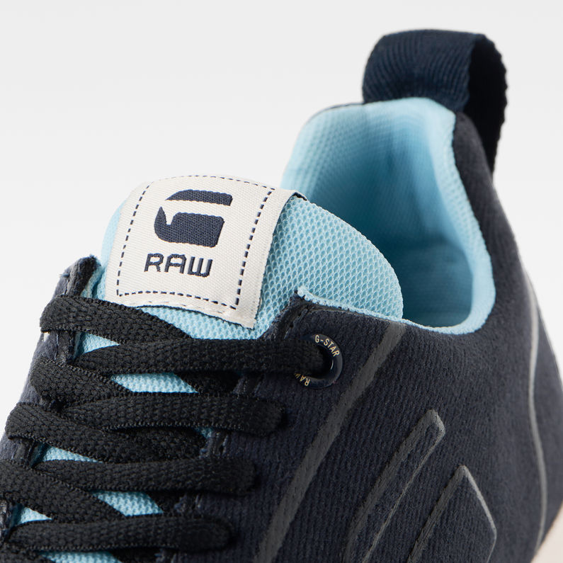 G-Star RAW® Baskets Rackam Rovic Debossed Bleu foncé detail