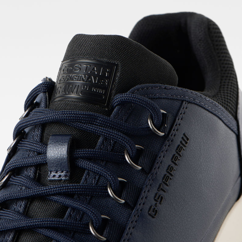 G-Star RAW® Baskets Rackam Vodan Low Bleu foncé detail