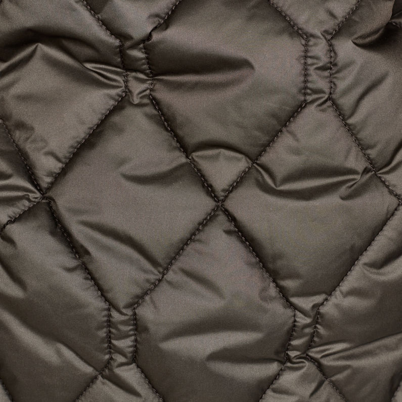G-Star RAW® Sobrecamisa Meefic Quilted Gris fabric shot
