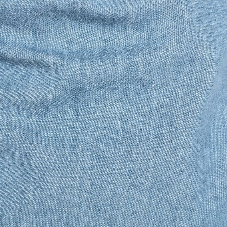 G-STAR® CPO Slim Hemd Hellblau fabric shot