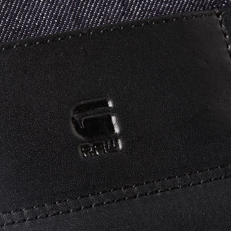 G-Star RAW® Cartera Mica Denim Azul oscuro detail shot