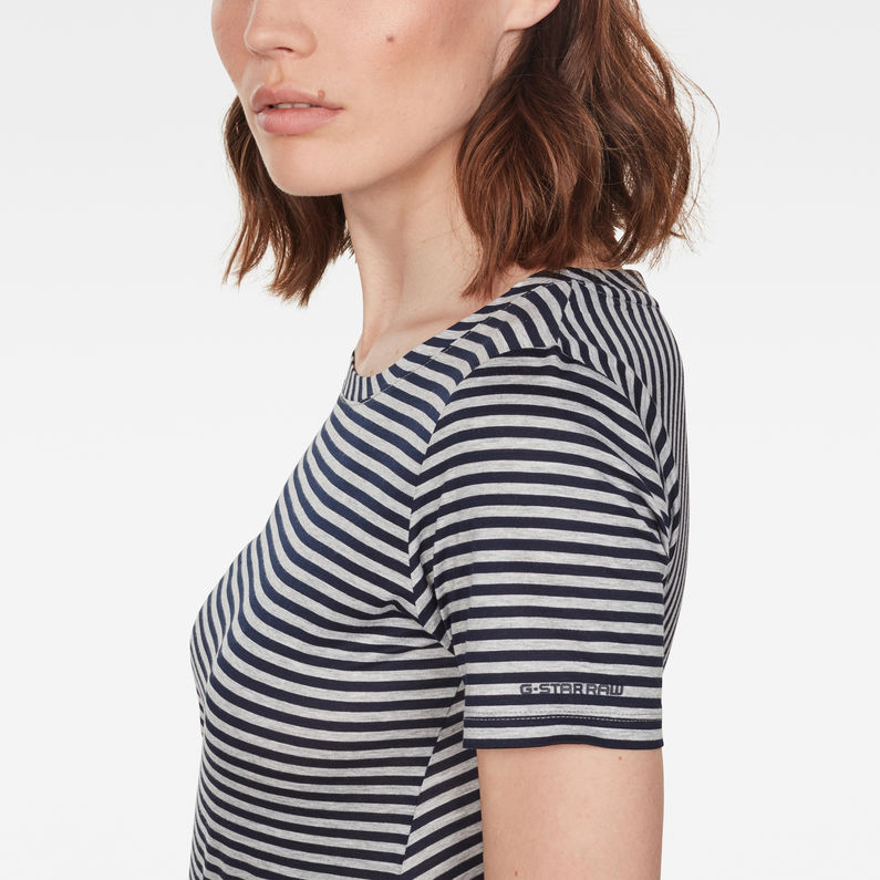 G-Star RAW® Mysid Slim Top Dark blue detail shot