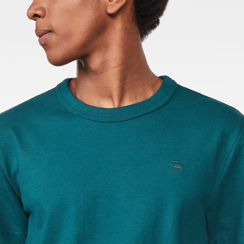 G-Star RAW® Camiseta Stem Verde detail shot