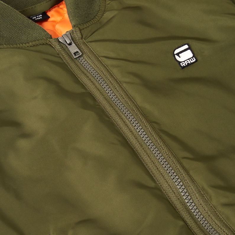 G-Star RAW® Cazadora de aviador Verde detail shot