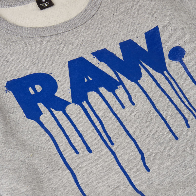 G-Star RAW® Sweater Grey detail shot