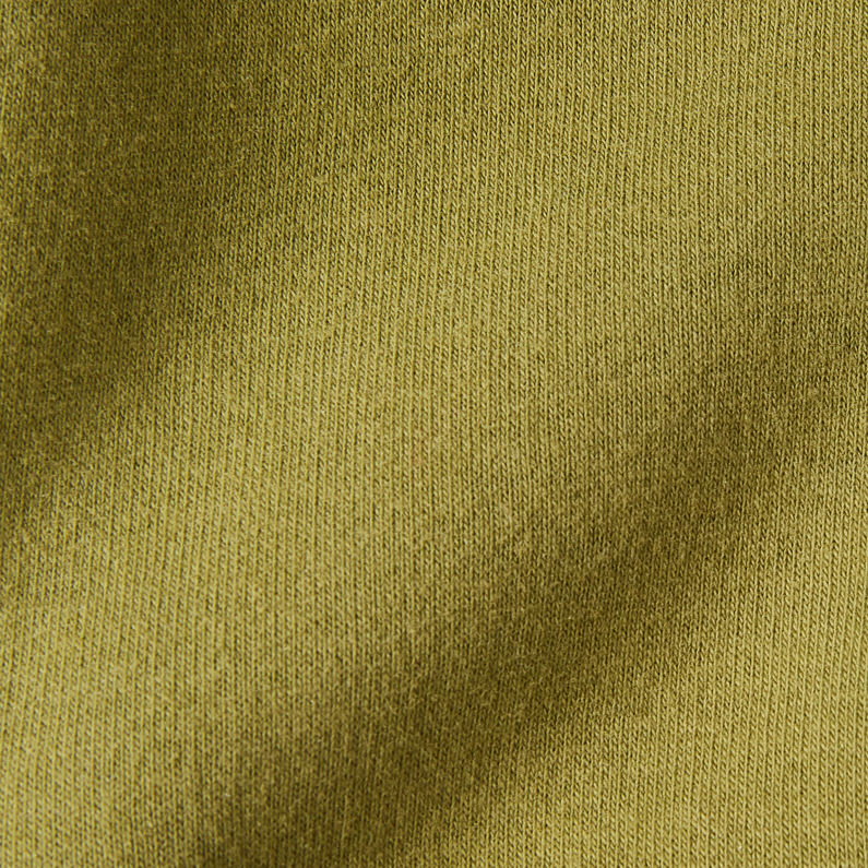 G-Star RAW® Graphic Sweater Green fabric shot