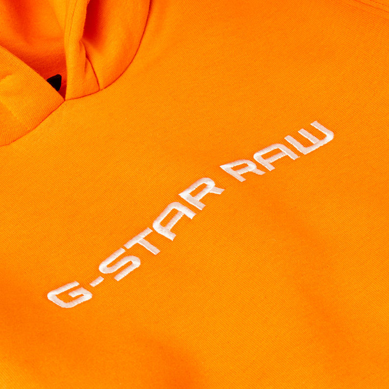 G-Star RAW® Hooded Sweater Red detail shot