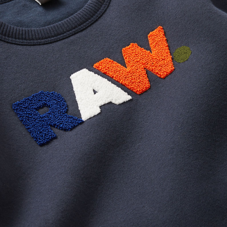 G-Star RAW® Sweater Dark blue detail shot