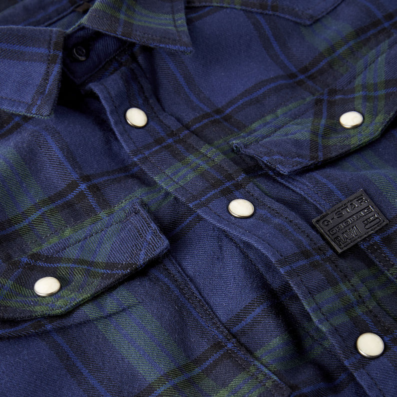 G-Star RAW® 3301 Denim Shirt Midden blauw detail shot