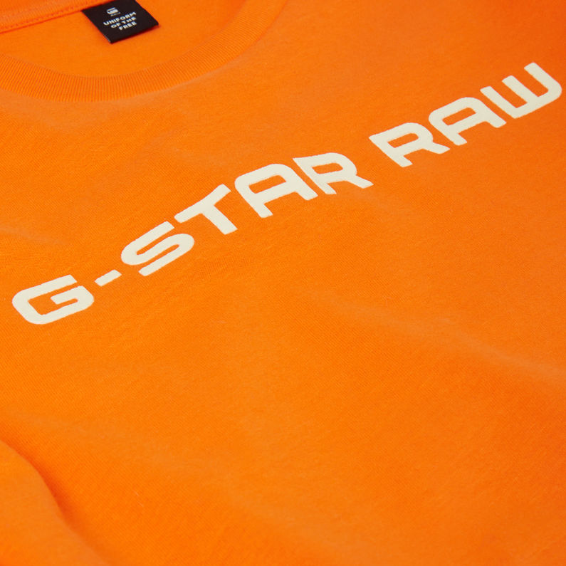 G-Star RAW® T-Shirt Red detail shot