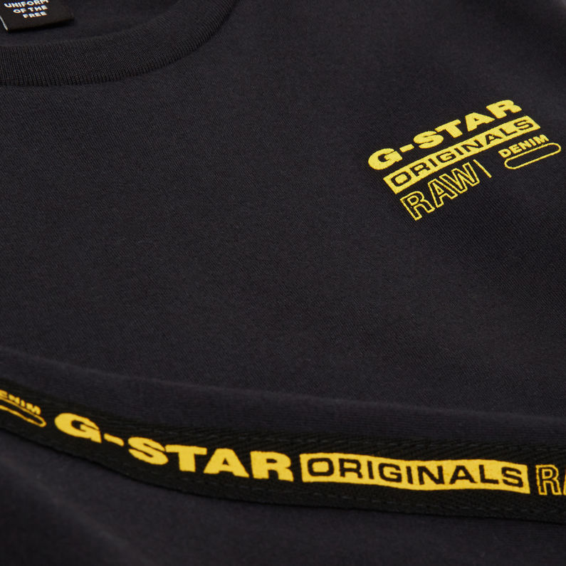 G-Star RAW® Camiseta Graphic Negro