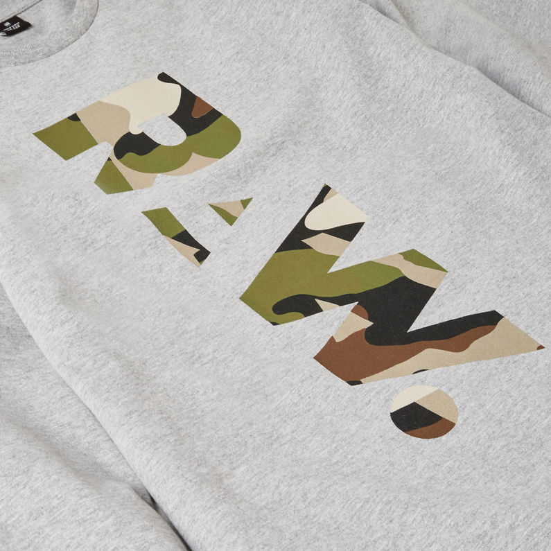 G-Star RAW® T-Shirt Grau detail shot