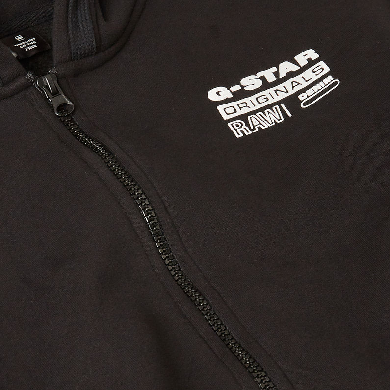 G-Star RAW® Cárdigan con capucha Negro