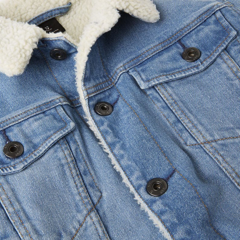 G-Star RAW® Chaqueta 3301 Denim Azul oscuro detail shot