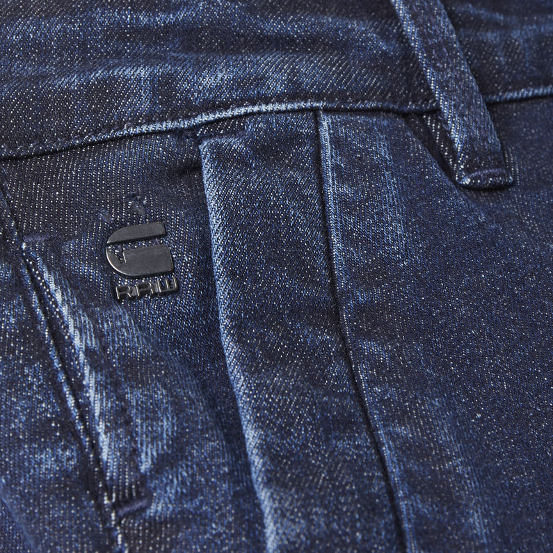 G-Star RAW® Pantalones chinos Bronson Skinny Azul oscuro detail shot