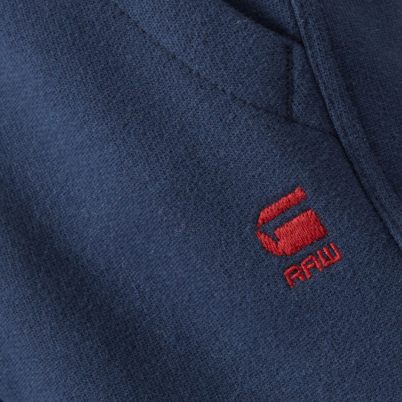 G-Star RAW® Pantalones de deporte Tapered Azul oscuro detail shot