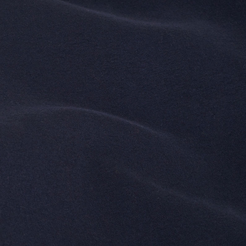 G-Star RAW® Pull à Capuche Bleu foncé fabric shot