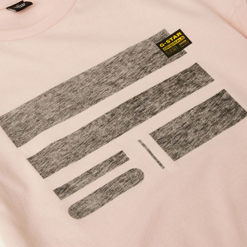 G-Star RAW® T-Shirt Pink detail shot