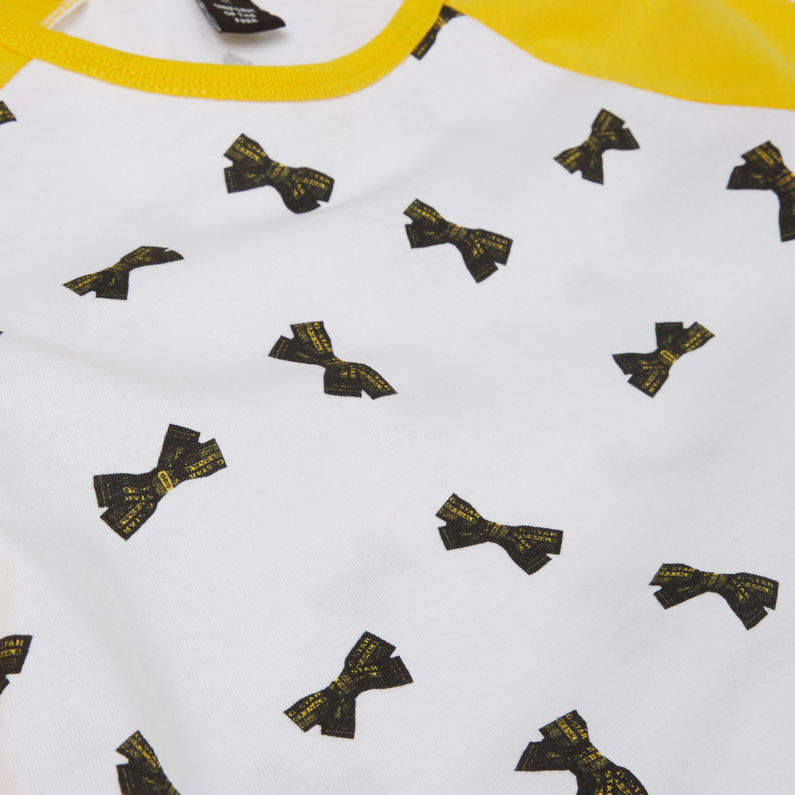 G-Star RAW® Graphic T-Shirt White detail shot