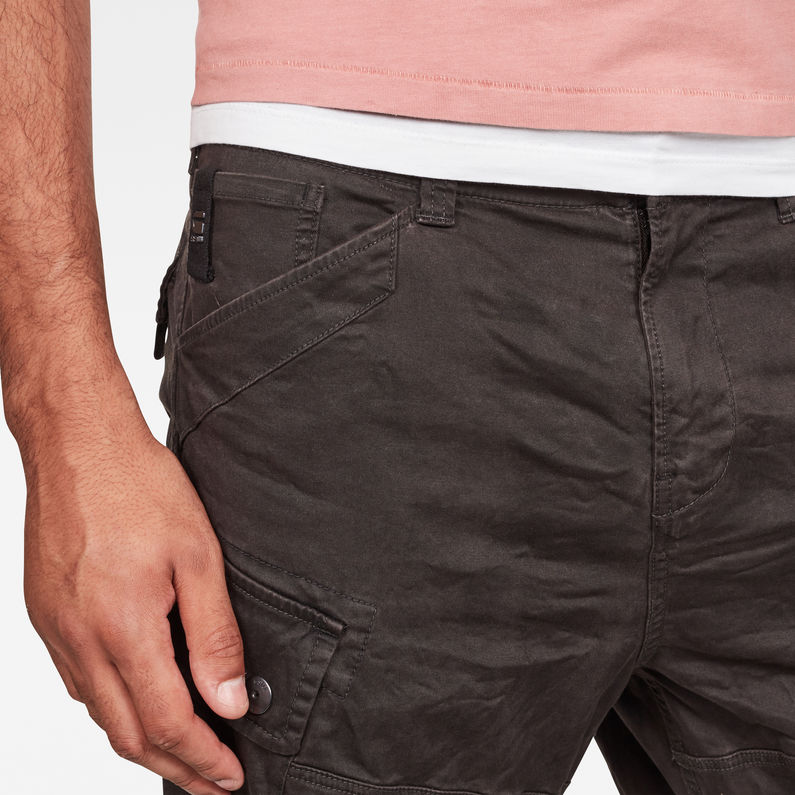 G-STAR® Roxic Hose Grau detail shot