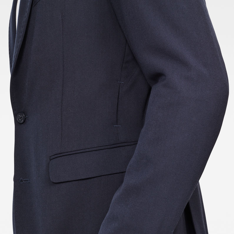 G-Star RAW® Stadial Blazer Dark blue detail shot