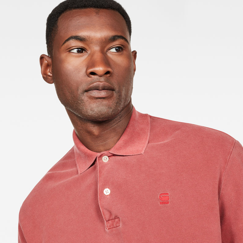 G-Star RAW® Polo Core Rojo inside view