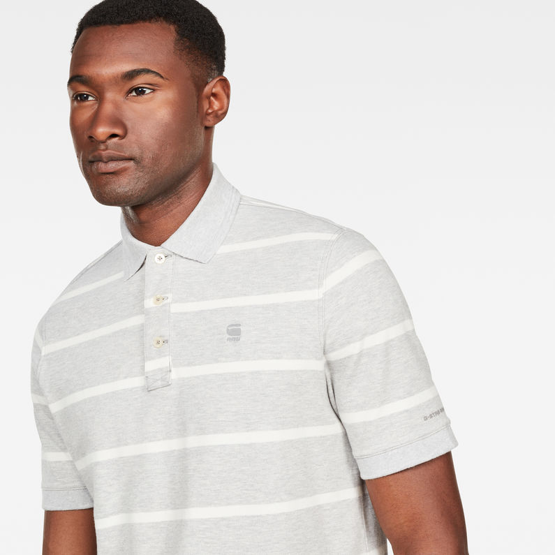 G-Star RAW® Polo Fascia Gris