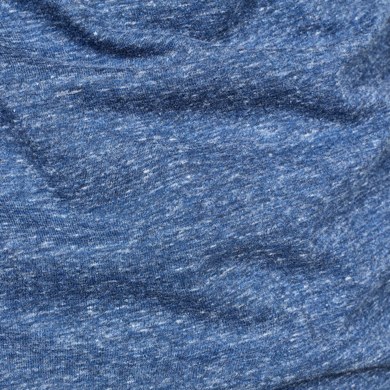 G-Star RAW® T-shirt Graphic 6 Slim Bleu foncé fabric shot
