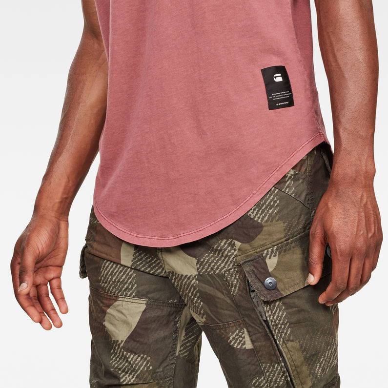 G-Star RAW® Swando Relaxed T-Shirt Red detail shot