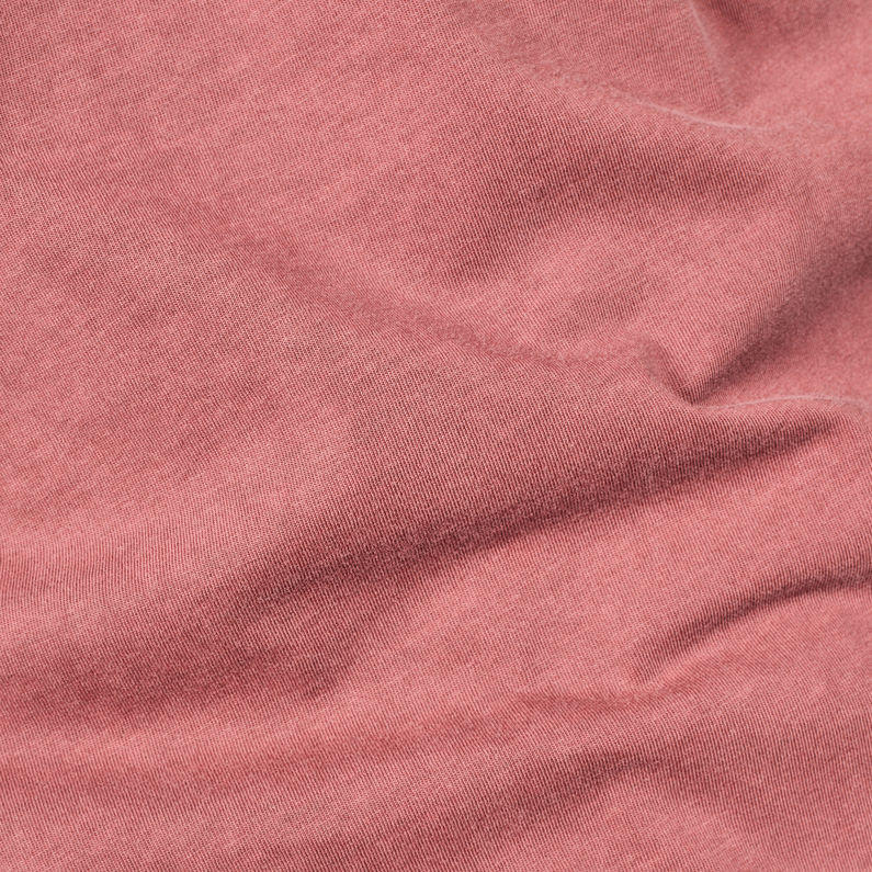 G-Star RAW® Swando Relaxed T-Shirt Red fabric shot