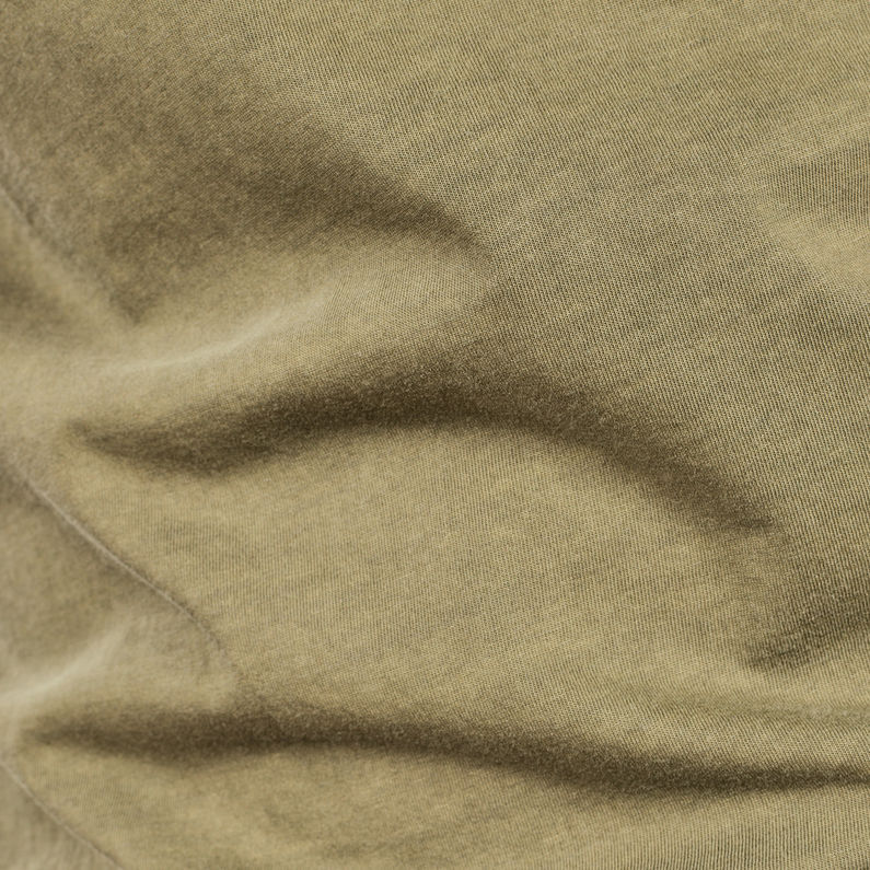 G-Star RAW® Swando Relaxed T-Shirt Green fabric shot