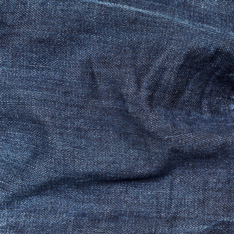 G-STAR® 5620 Deconstructed 3D Relaxed Straight Jeans Dark blue fabric shot
